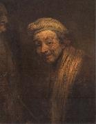 Self-Portrait as Zeuxis REMBRANDT Harmenszoon van Rijn